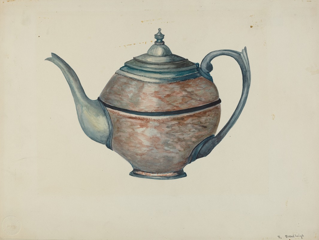 Beulah Bradleigh - Pewter Teapot