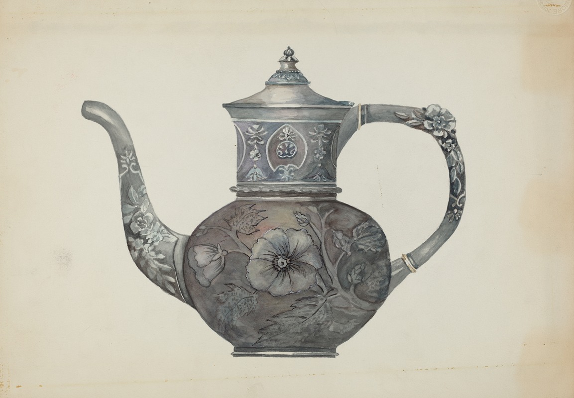 Beulah Bradleigh - Pewter Teapot