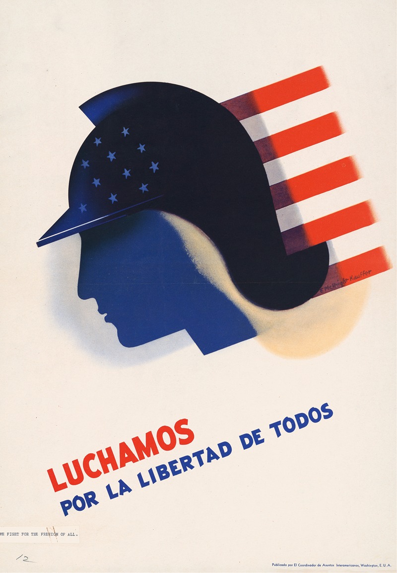 Edward McKnight Kauffer - Luchamos por la libertad de todos