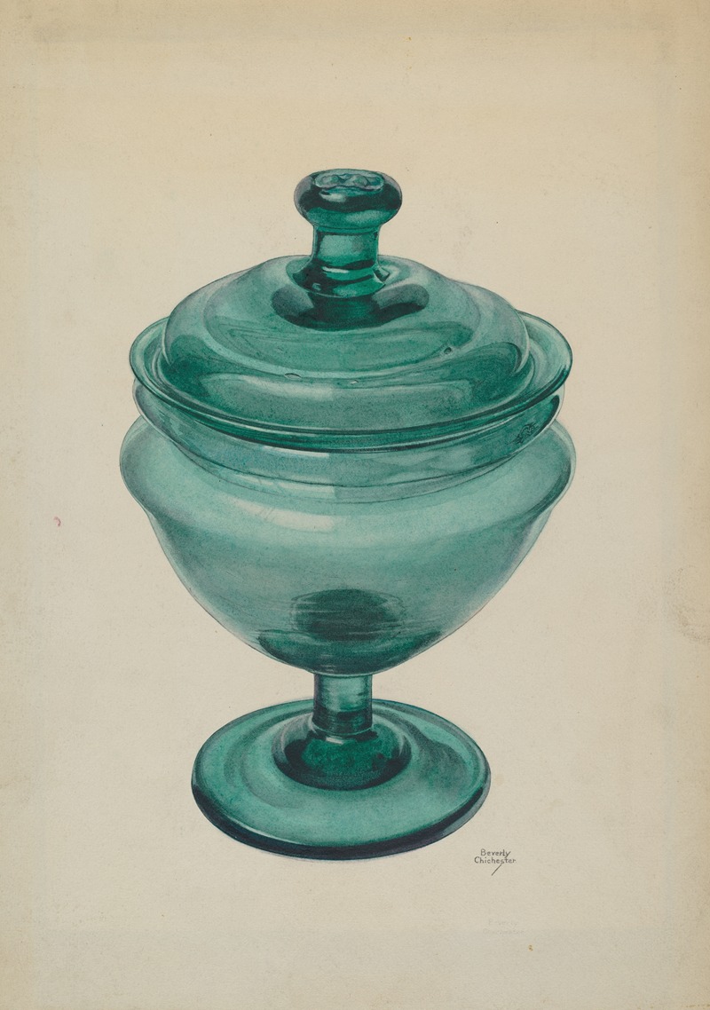 Beverly Chichester - Covered Compote