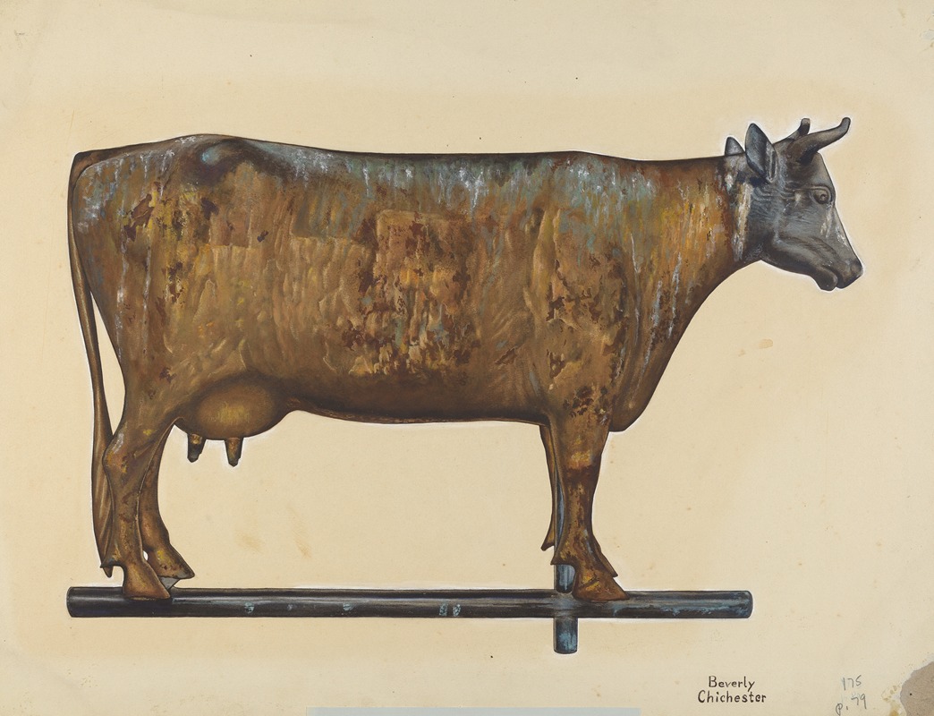 Beverly Chichester - Cow Weather Vane