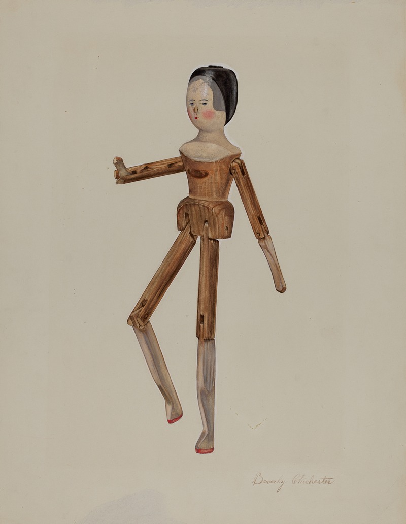 Beverly Chichester - Jointed Dutch Doll