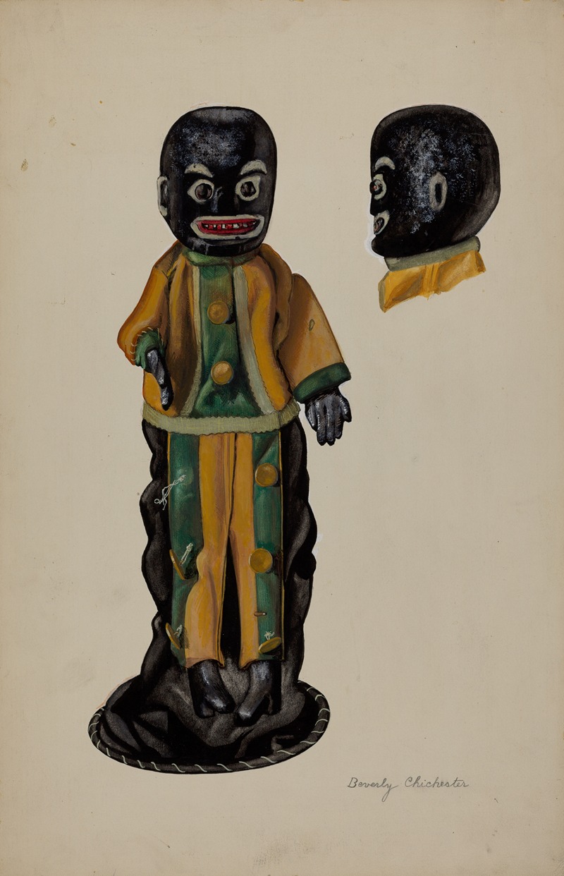 Beverly Chichester - Negro Hand Puppet