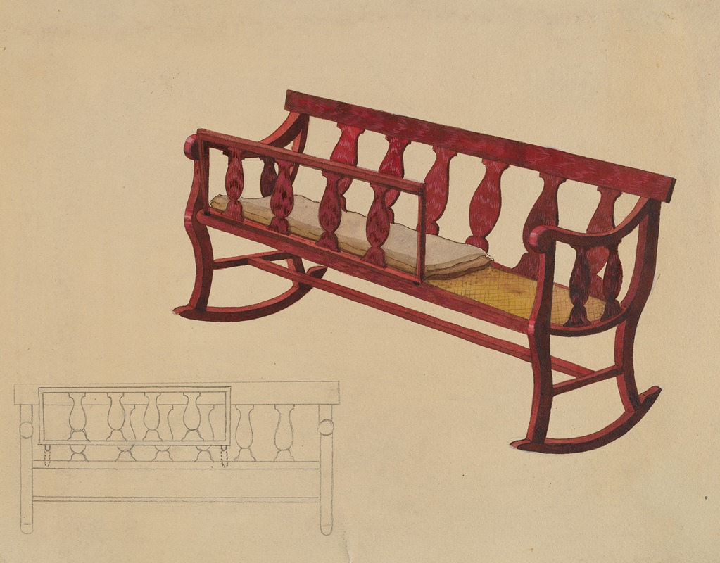 Beverly Chichester - Rocking Settee Cradle