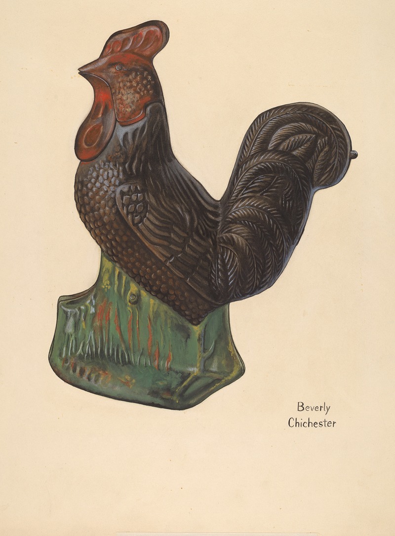 Beverly Chichester - Toy Bank – Rooster