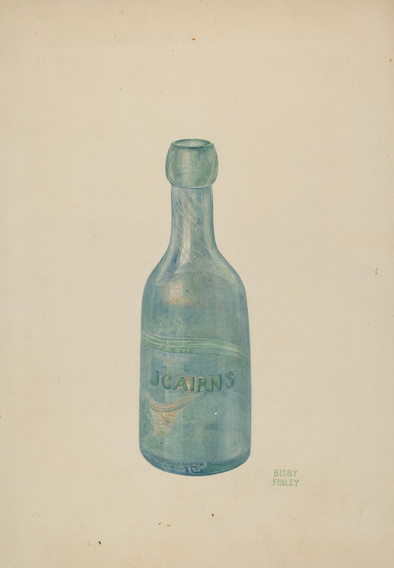 Bisby Finley - Glass Soda Bottle