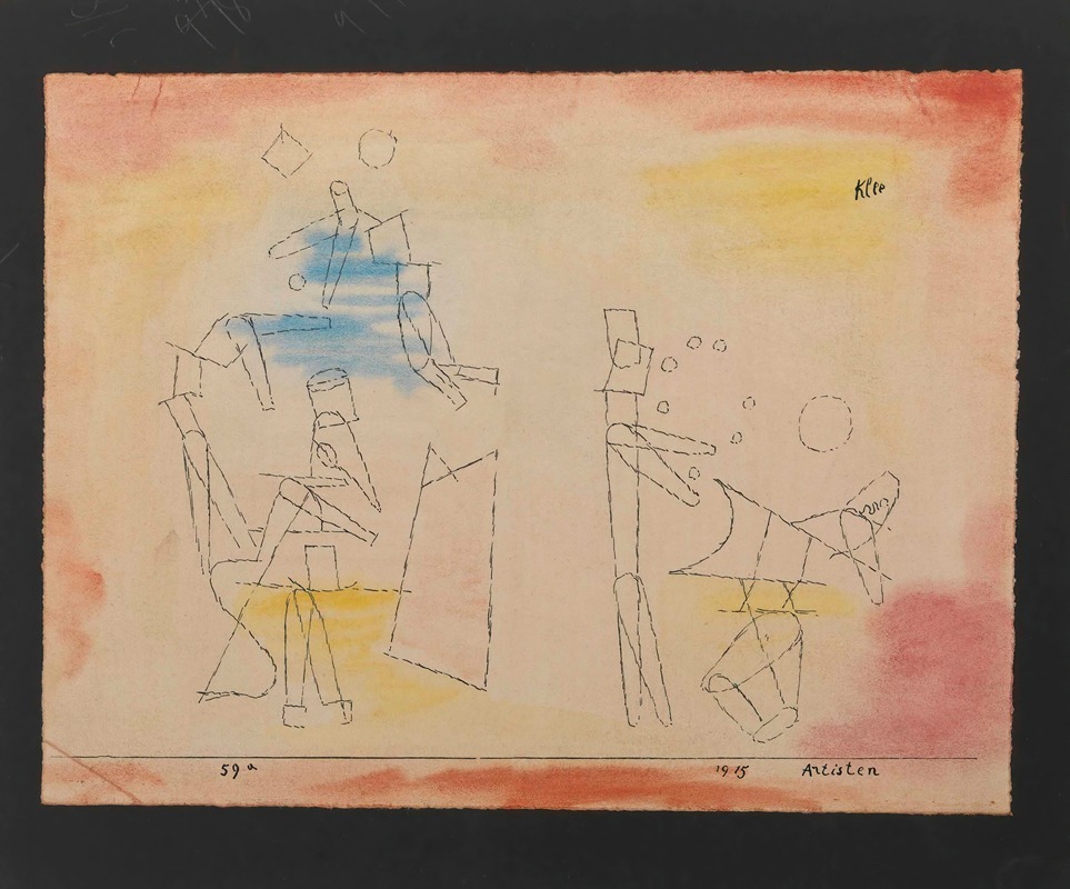 Paul Klee - Acrobats