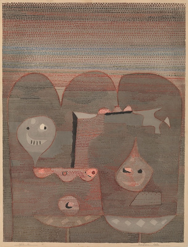 Paul Klee - Barbarian Sacrifice
