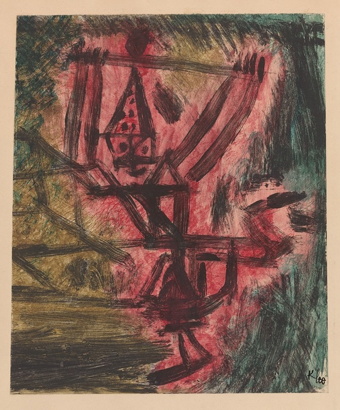 Paul Klee - Feuer Clown I (Fire Clown)