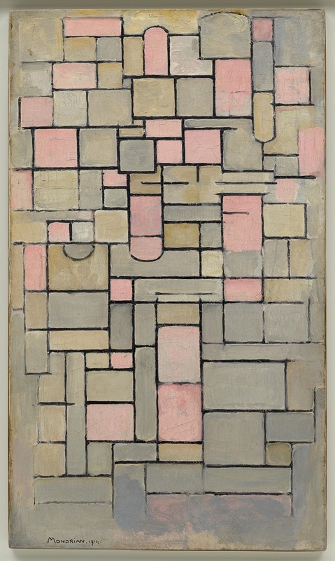 Piet Mondrian - Composition 8