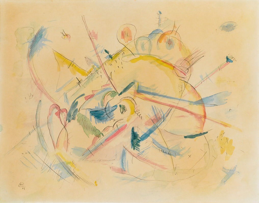 Wassily Kandinsky - Ohne Titel (Untitled)