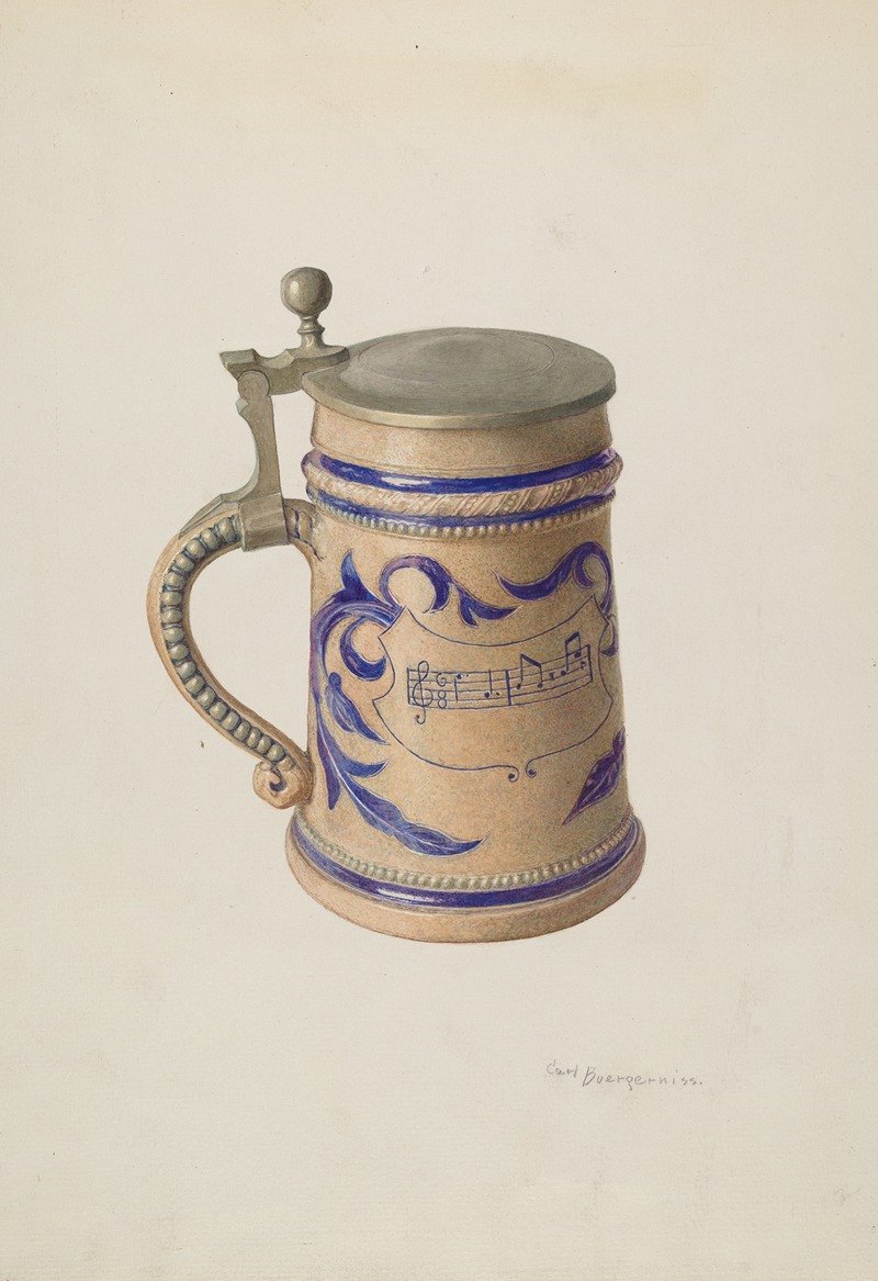 Carl Buergerniss - Beer Mug