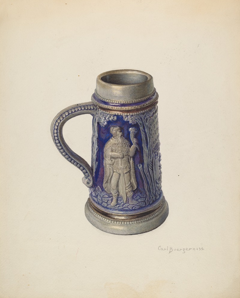 Carl Buergerniss - Beer Mug