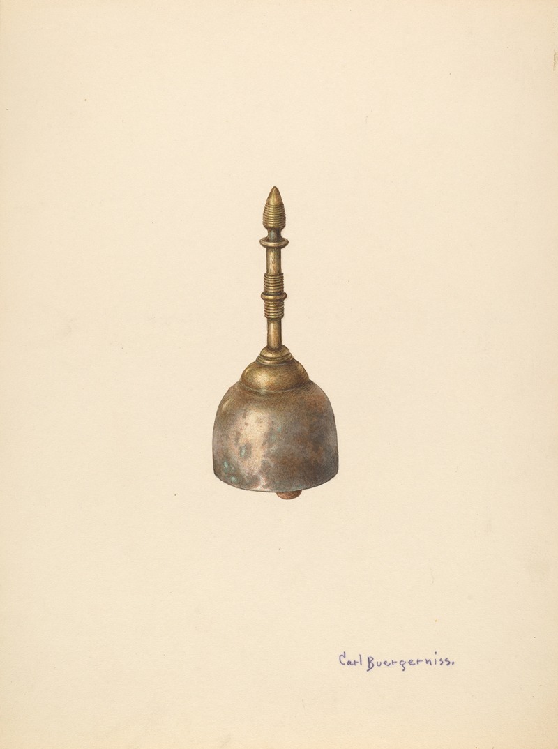 Carl Buergerniss - Bronze Bell for the Dining Room