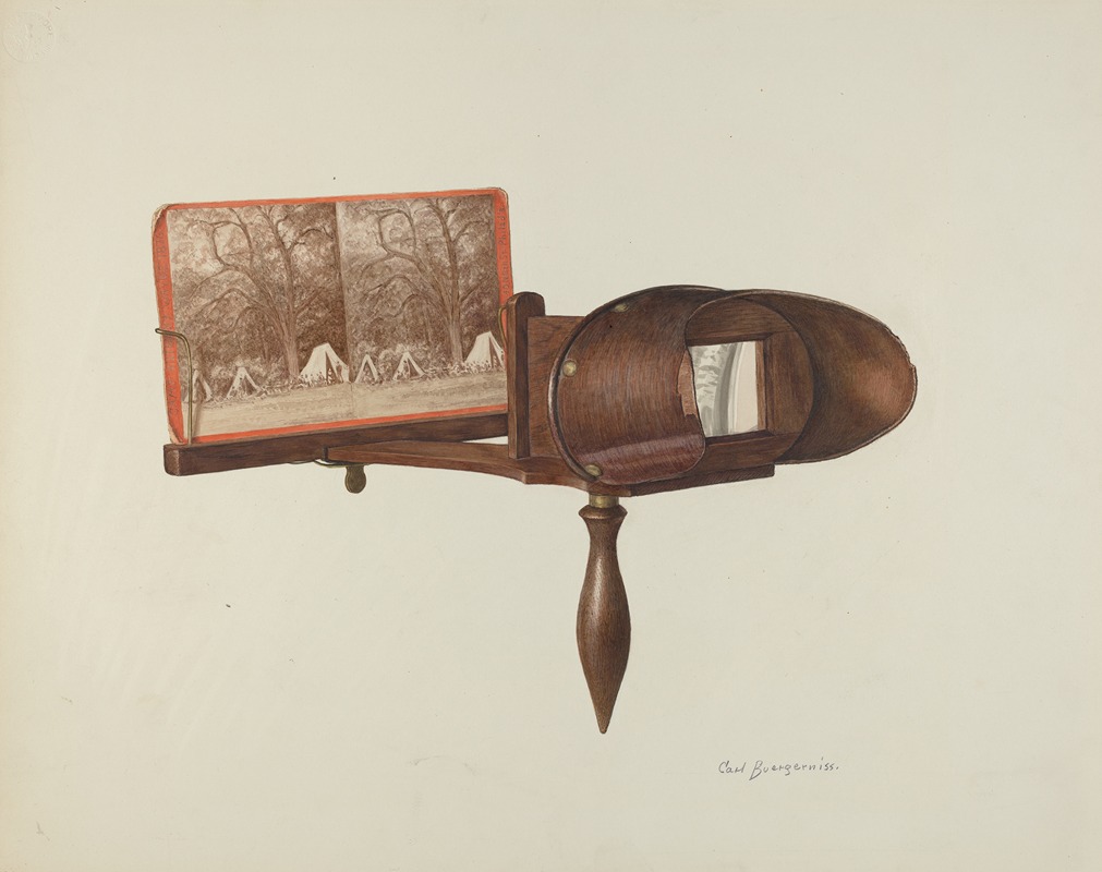 Carl Buergerniss - Stereoscope