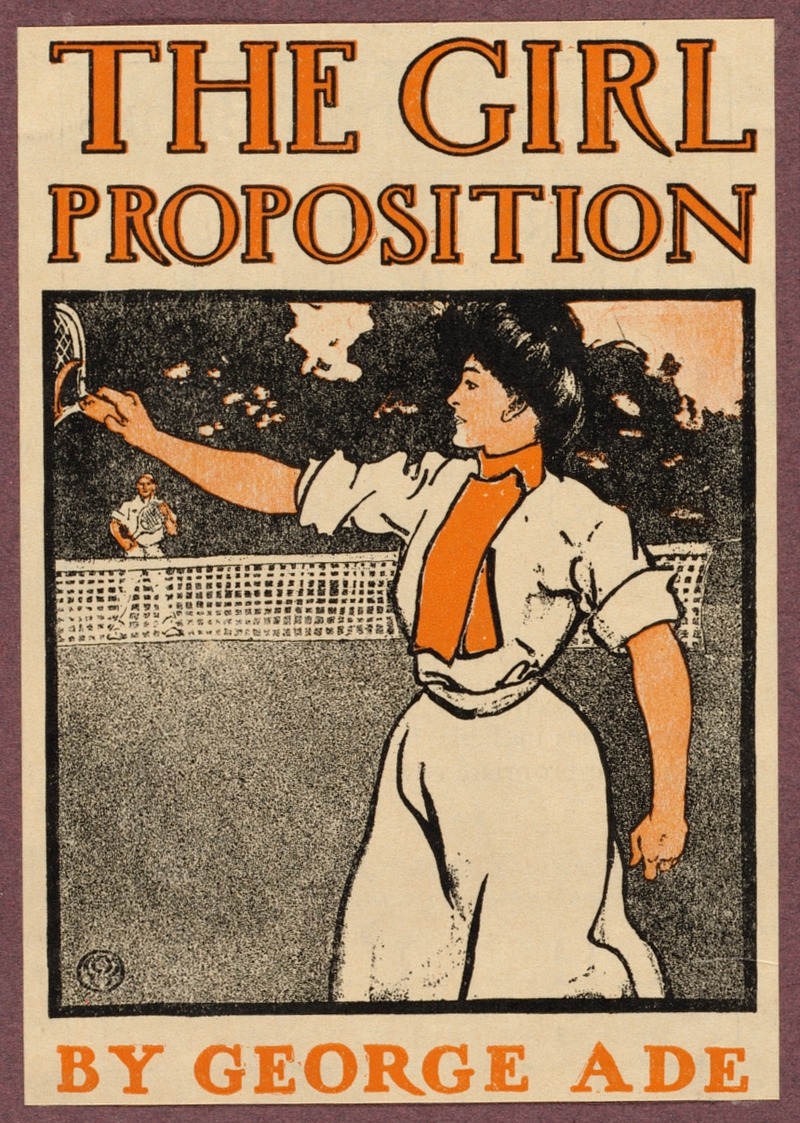 Edward Penfield - The girl proposition by George Ade