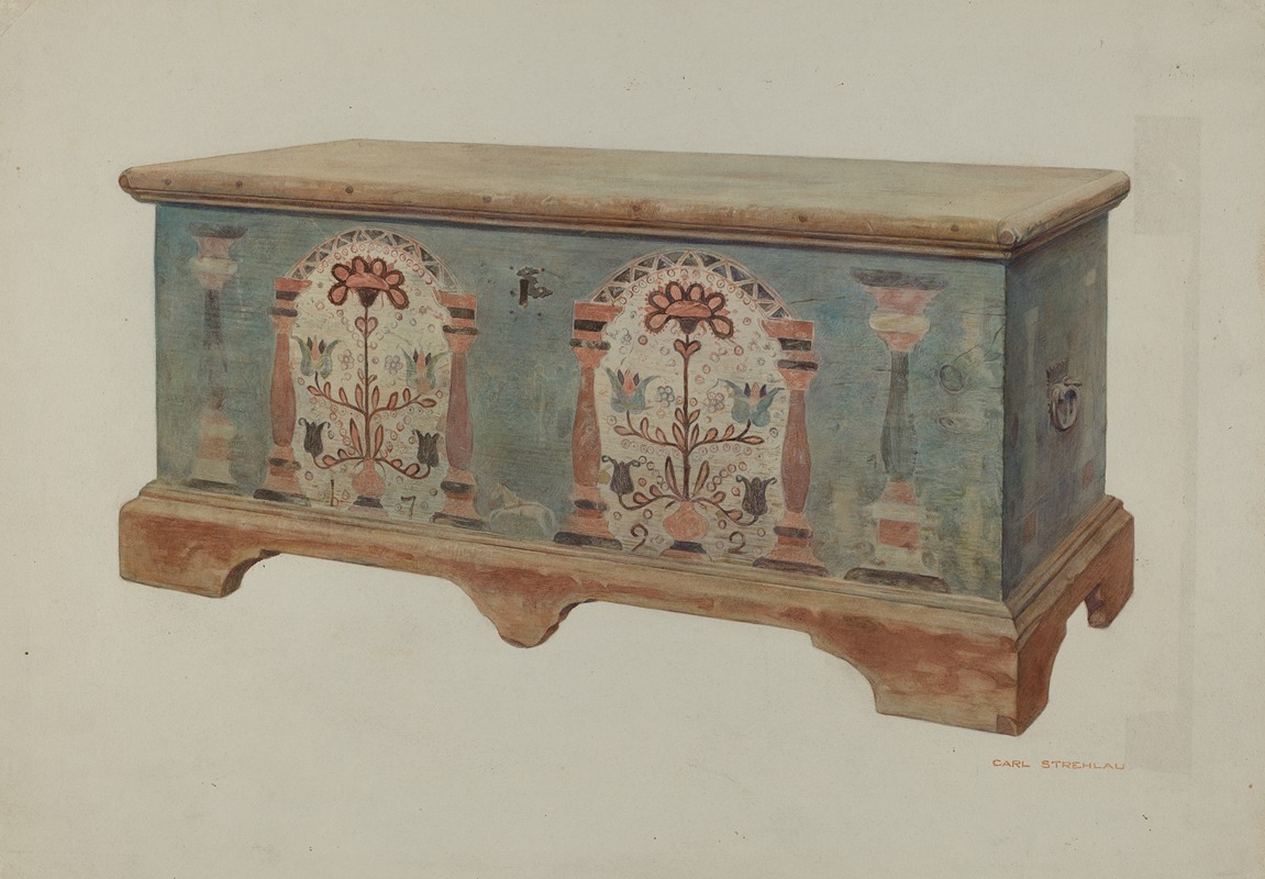 Carl Strehlau - Pa. German Chest