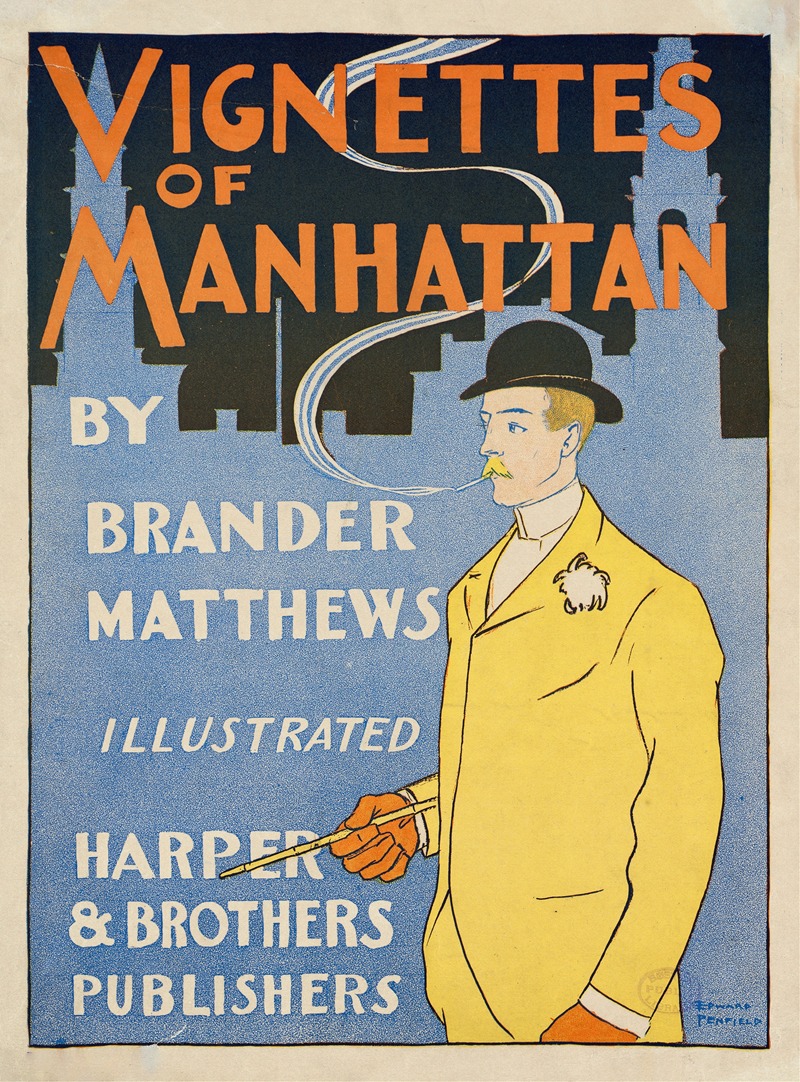 Edward Penfield - Vignettes of Manhattan