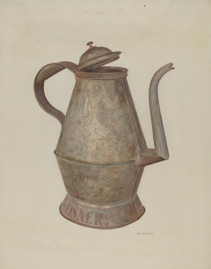 Carl Strehlau - Pa. German Coffee Pot