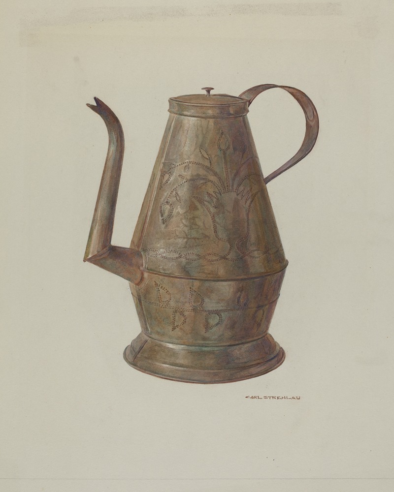 Carl Strehlau - Pa. German Coffee Pot