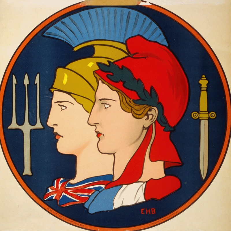 Edwin Howland Blashfield - Emblem of France and Great Britain