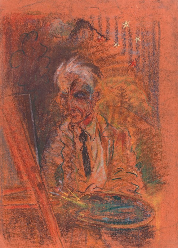 Arnold Peter Weisz-Kubínčan - Autoportrét s paletou