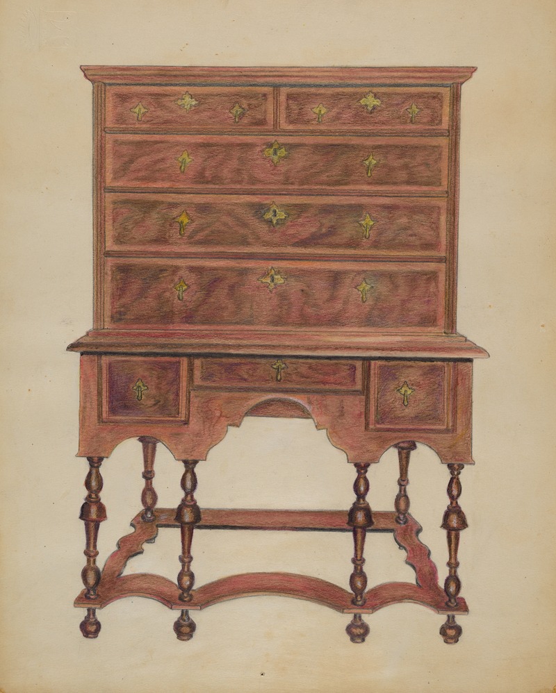 Carl Weiss - High Chest of Drawers