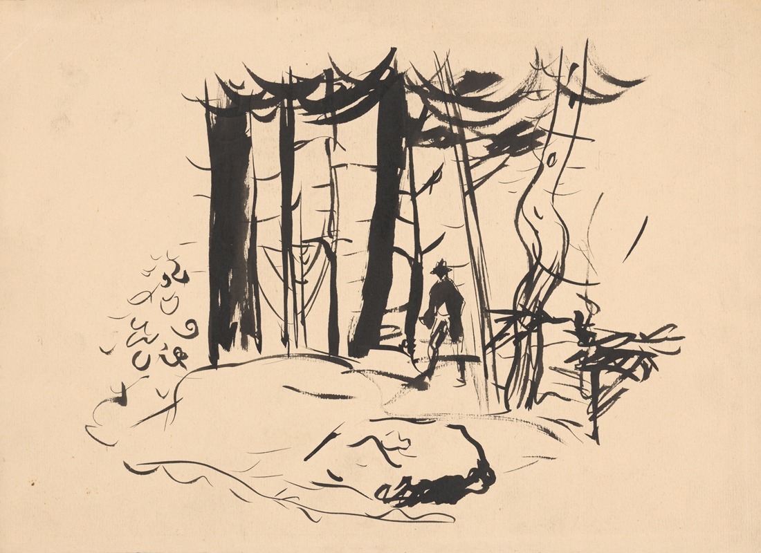 Arnold Peter Weisz-Kubínčan - In the forest