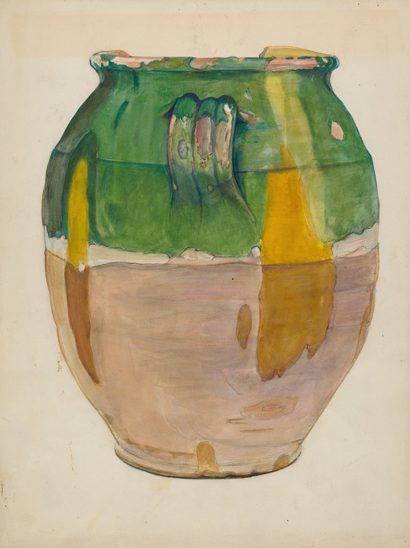 Cecily Edwards - Clay Flower Jar