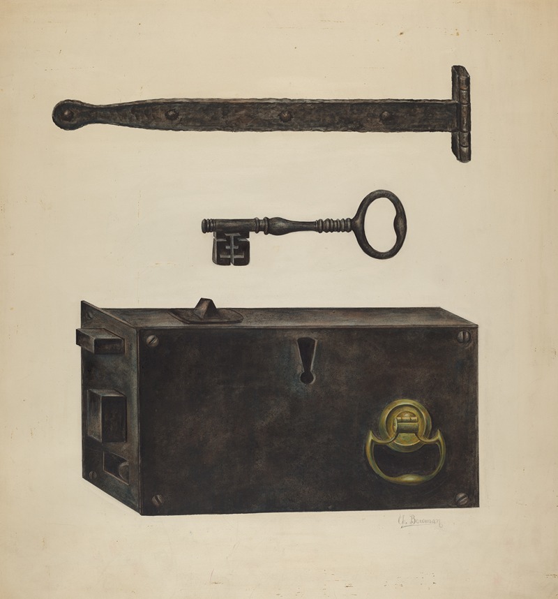 Charles Bowman - Lock, Key, Hinge