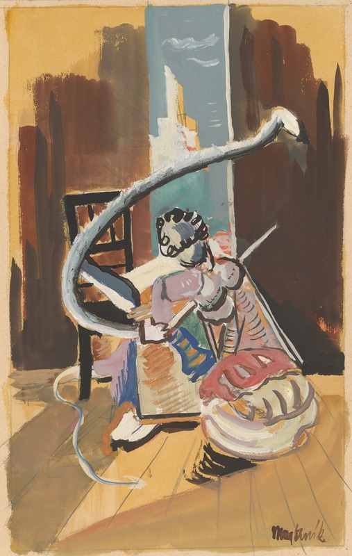Cyprián Majerník - Study for Painting in a Circus Setting