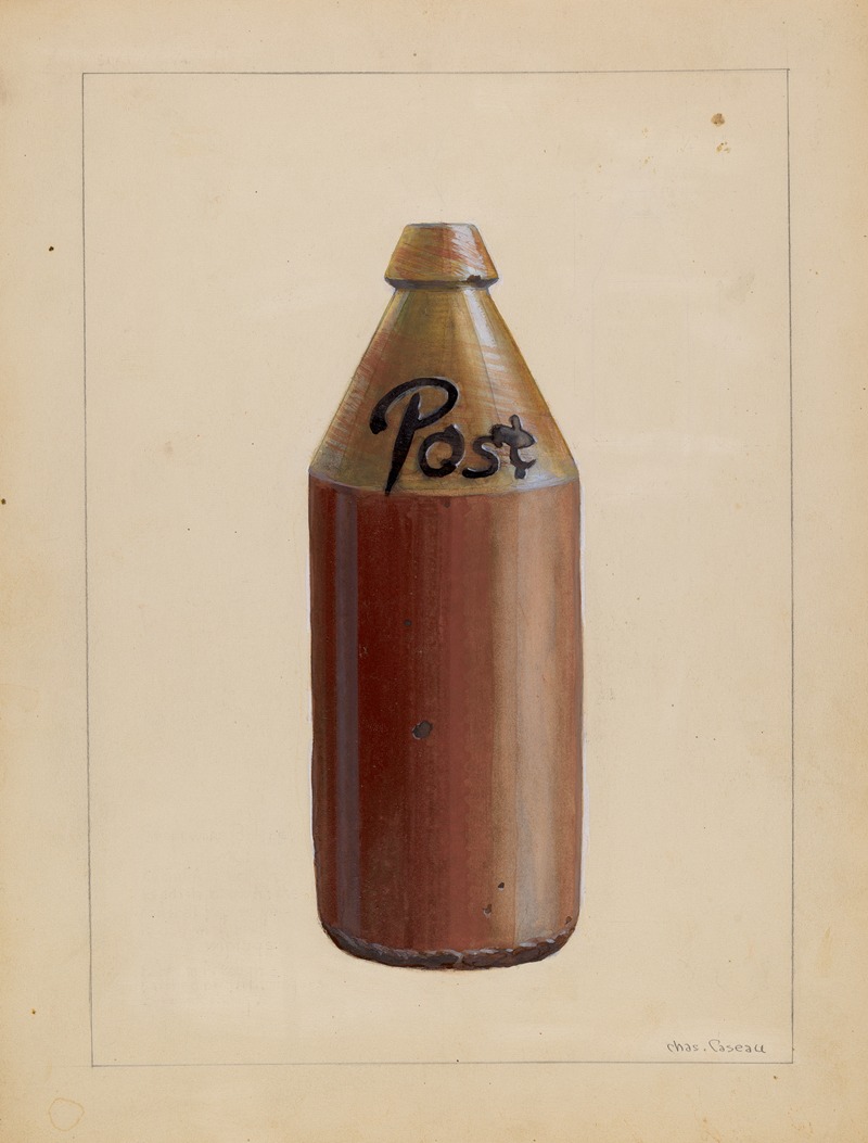 Charles Caseau - Bottle, Root Beer