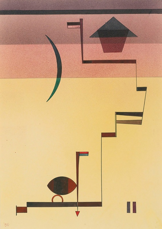 Wassily Kandinsky - Eckig (Angular)