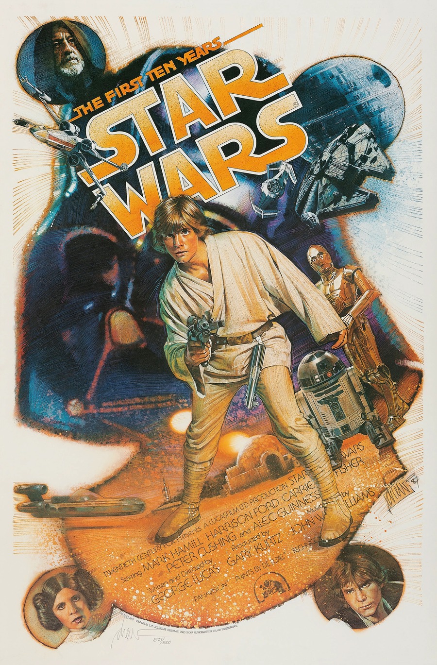 Drew Struzan - Star Wars: The First Ten Years