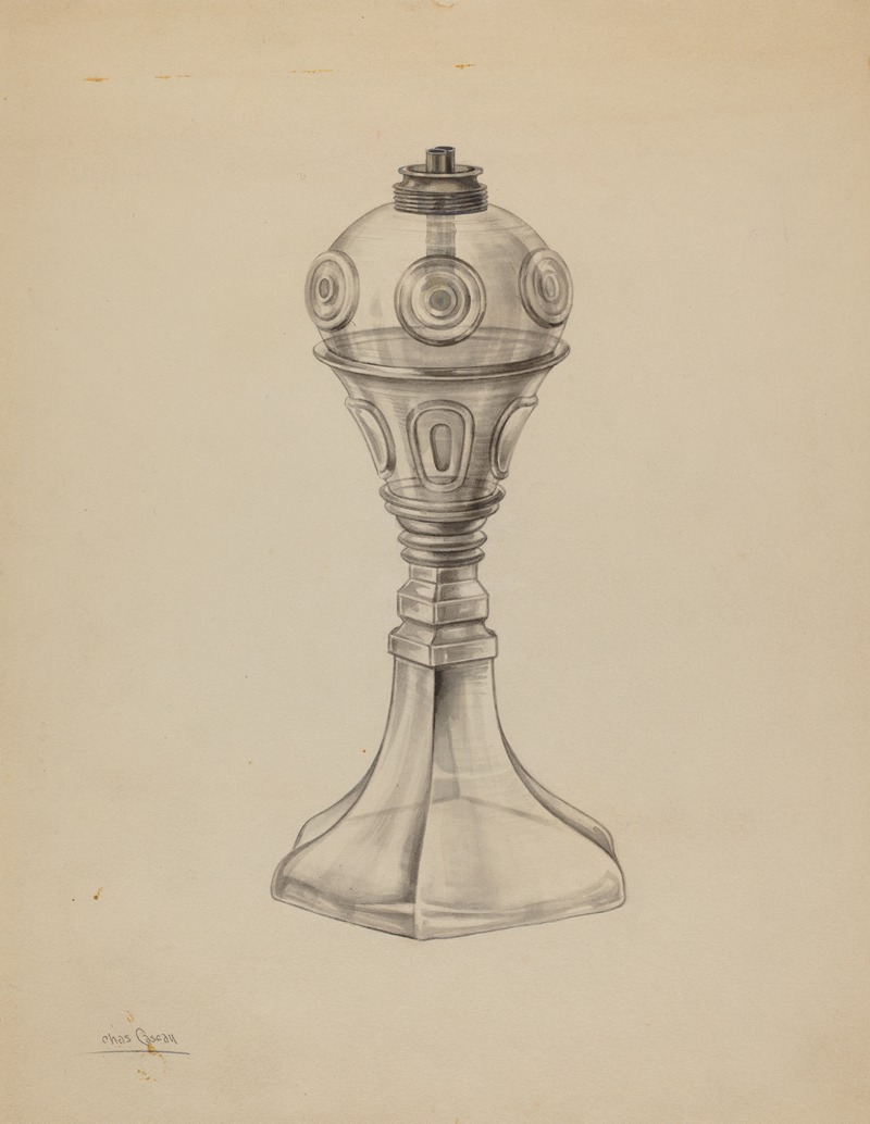 Charles Caseau - Whale Oil Lamp