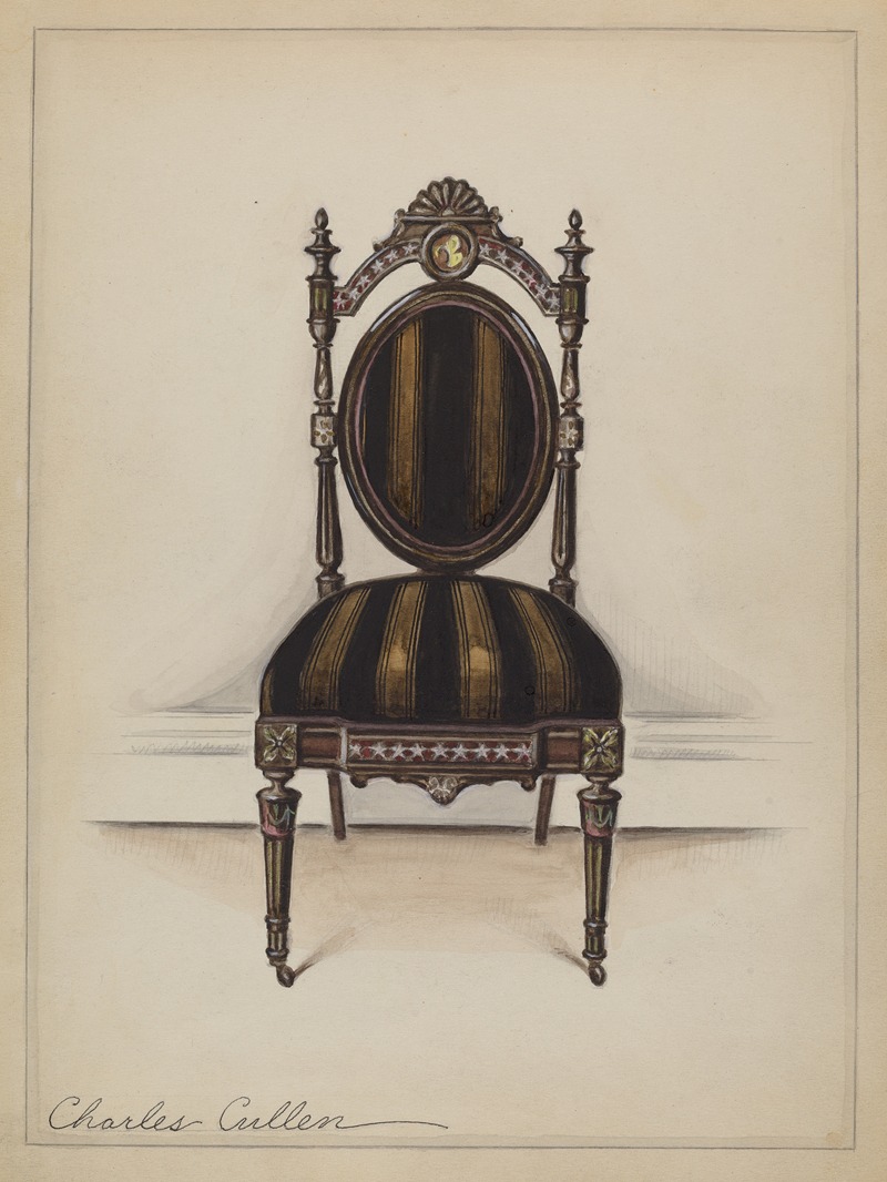 Charles Cullen - Chair (one of a pair)