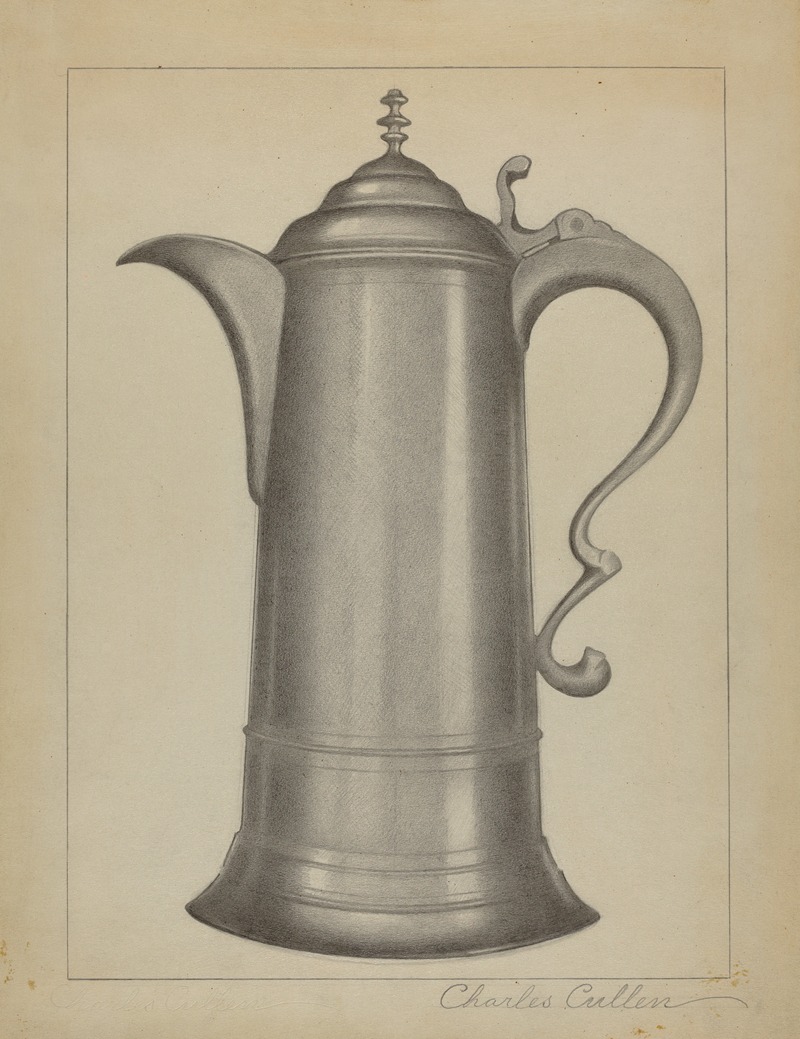 Charles Cullen - Pewter Flagon