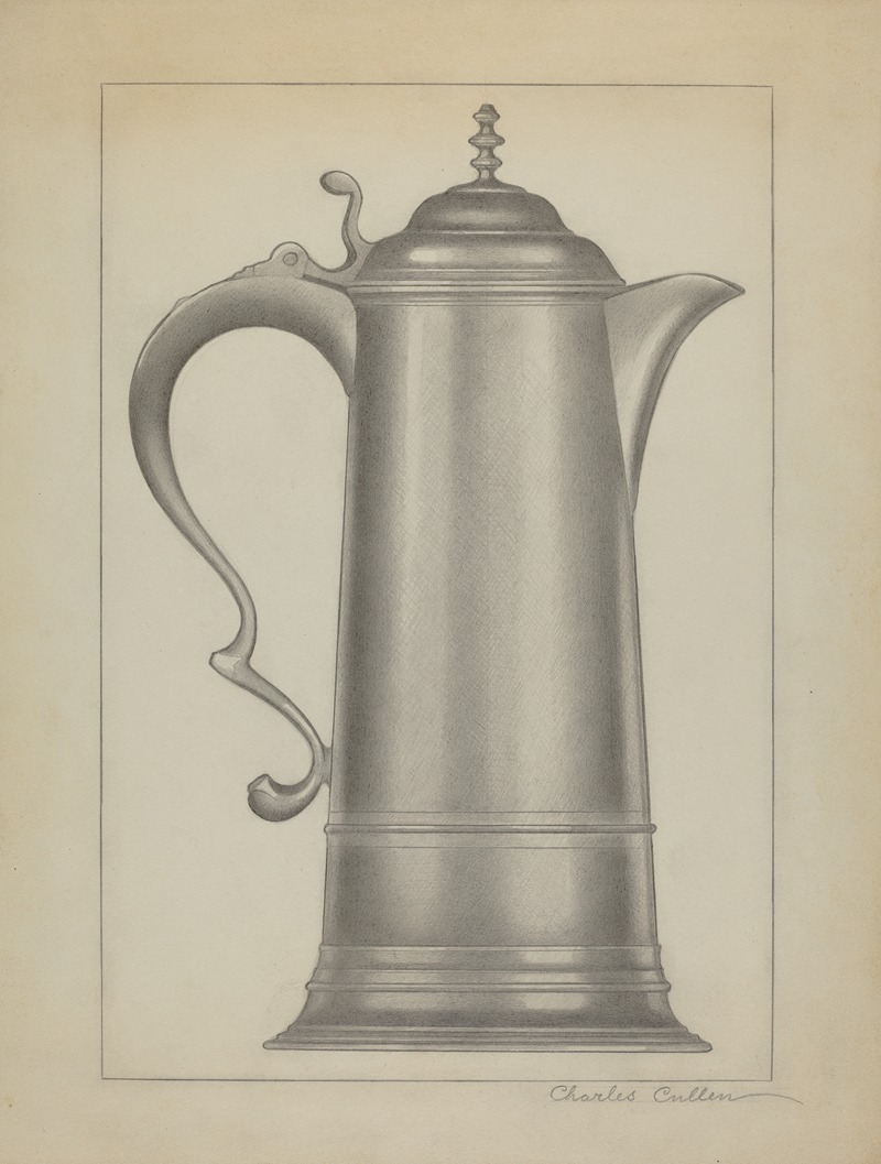 Charles Cullen - Pewter Flagon