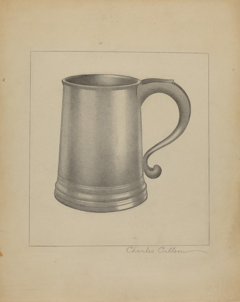 Charles Cullen - Pewter Mug