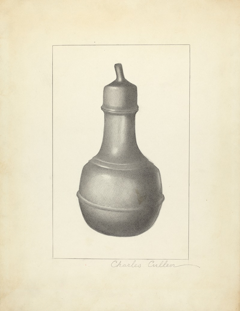 Charles Cullen - Pewter Nursing Bottle