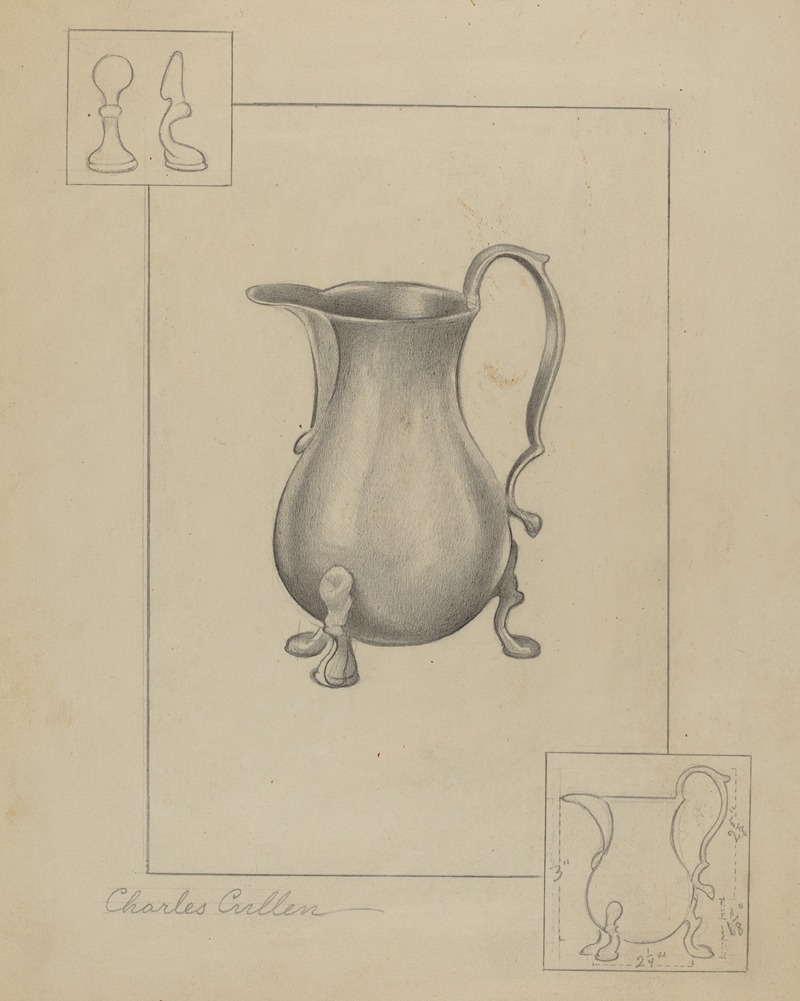 Charles Cullen - Pewter Pitcher