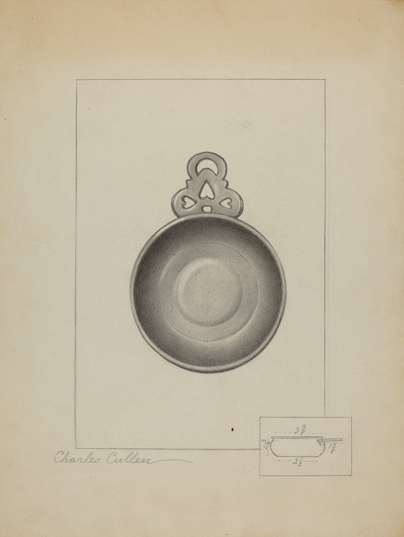 Charles Cullen - Pewter Porringer