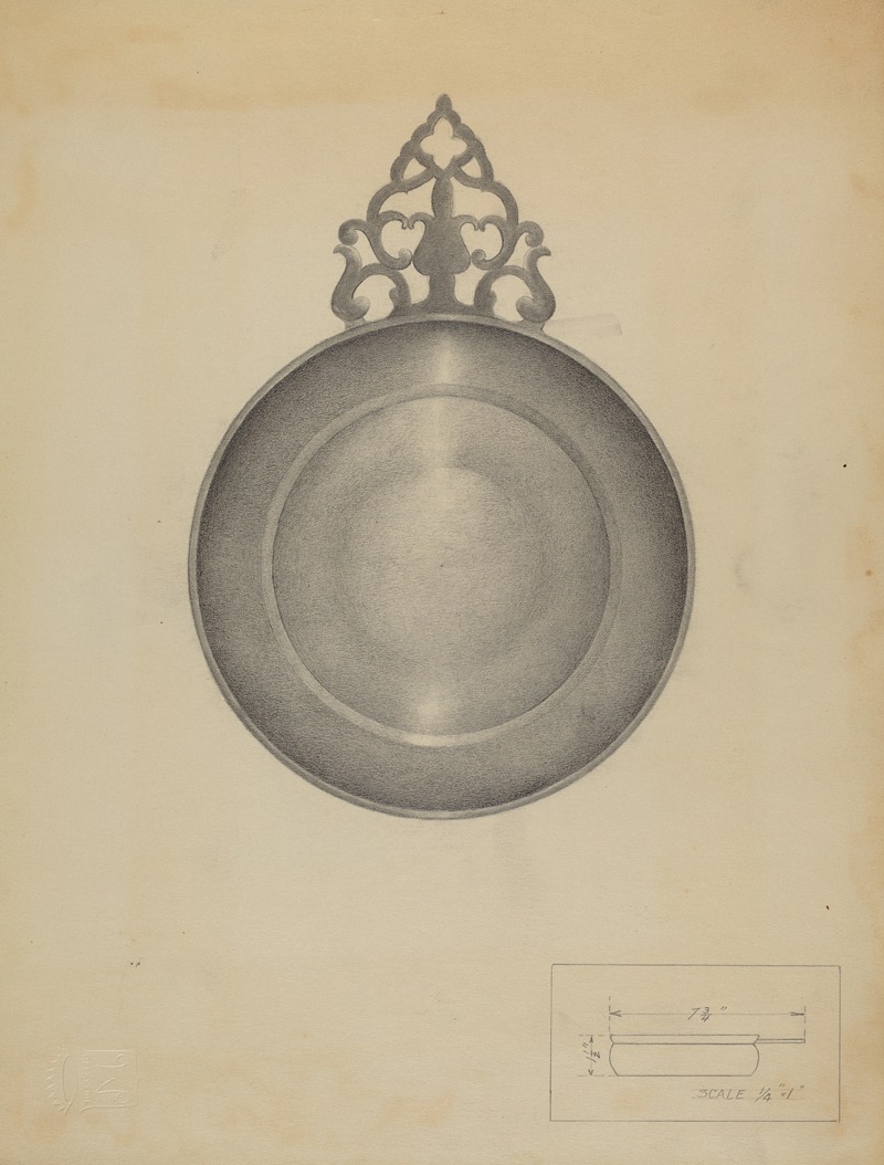 Charles Cullen - Pewter Porringer