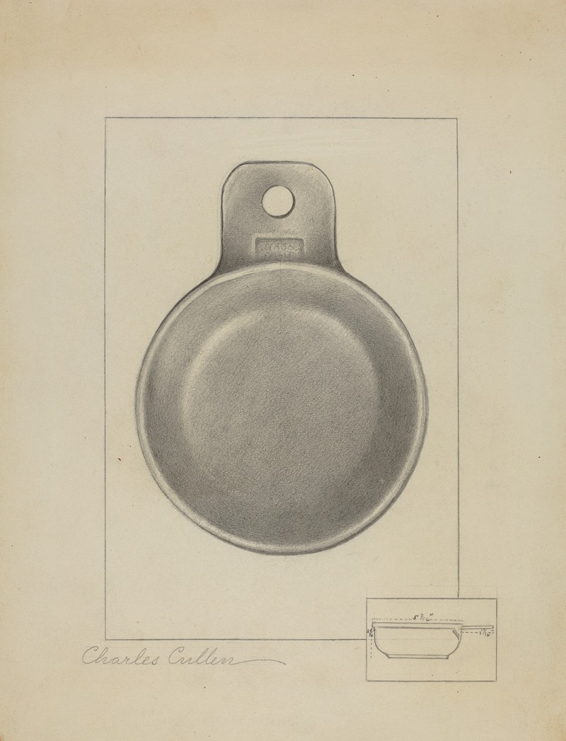 Charles Cullen - Pewter Porringer