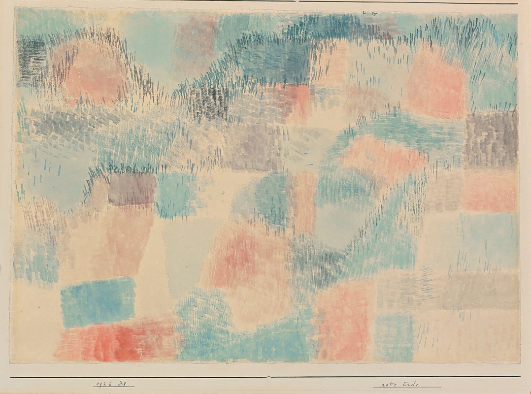 Paul Klee - Rote Erde (Red Earth)