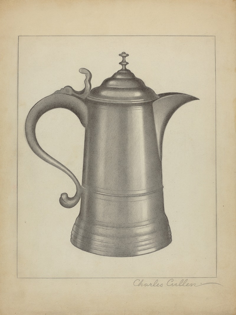 Charles Cullen - Pewter Tankard