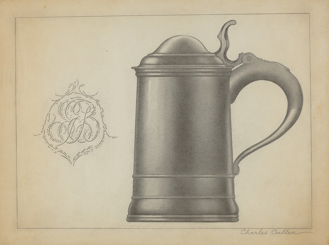 Charles Cullen - Pewter Tankard