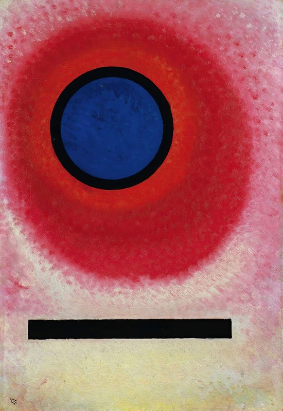 Wassily Kandinsky - Blauer Kreis No. 2 (Cercle Bleu Ii)