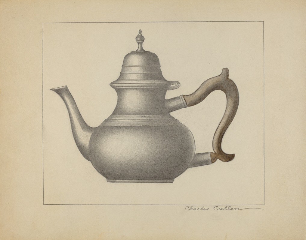 Charles Cullen - Pewter Teapot