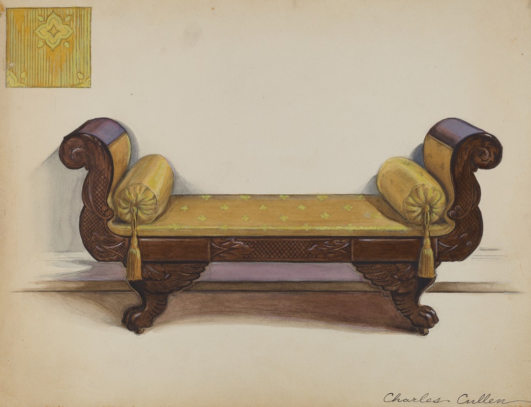 Charles Cullen - Settee